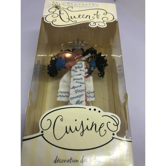 Hallmark Christmas ornament Queen of cuisine, 2004, New In Box - Picture 3 of 7